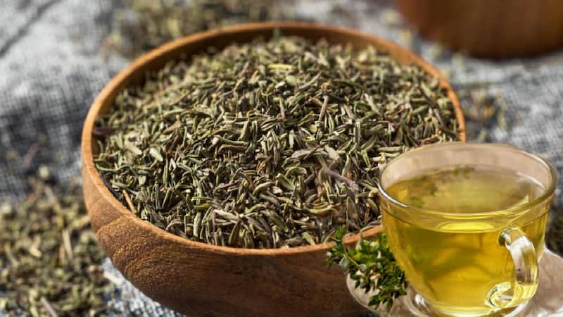 تصویر 2 از آویشن باغی لطفا قمت اویشن باغی مرغوب خشک شده مناسب مصرف غذایی و دارویی